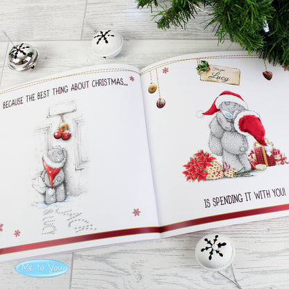 Personalised Me to You The One I Love at Christmas Poem Book