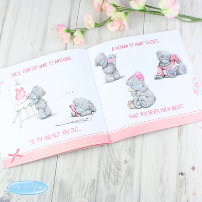 Personalised Me to You Mum Nan Grandma Poem Book
