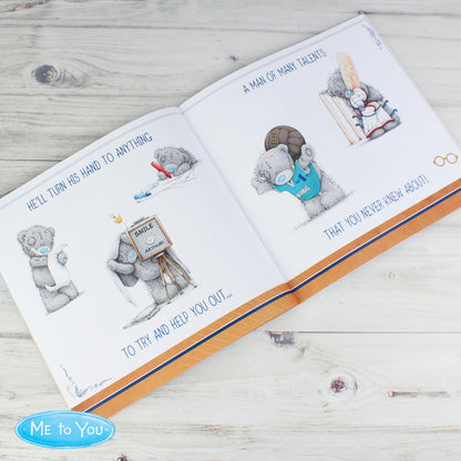 Personalised Me to You For Him Super Hero Poem Book