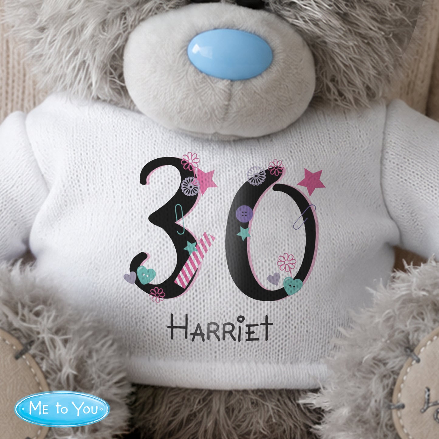 Personalised Me to You Bear Birthday Big Age