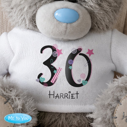 Personalised Me to You Bear Birthday Big Age