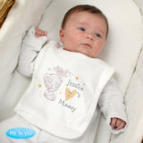 Personalised Tiny Tatty Teddy I Heart Baby Bib