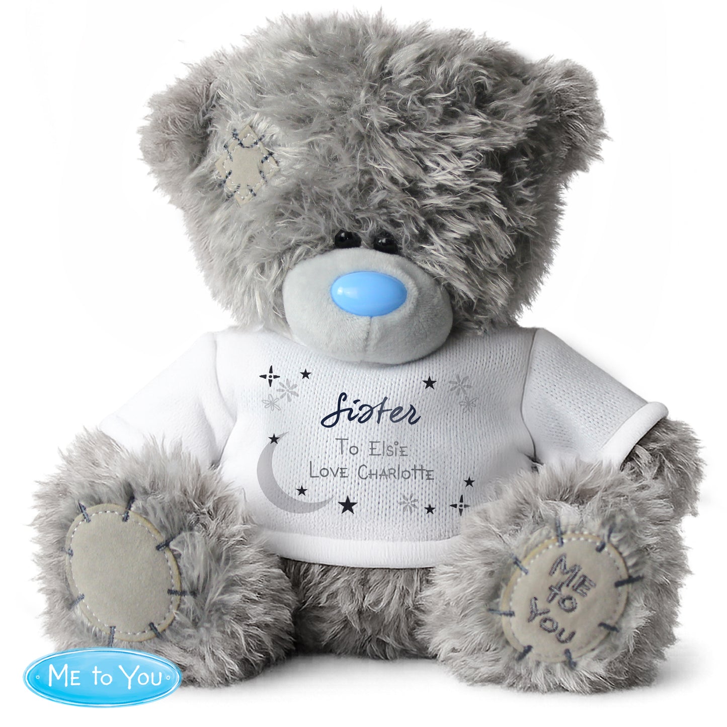 Personalised Moon & Stars Me To You Bear