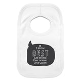 Personalised Speech Bubble Bib
