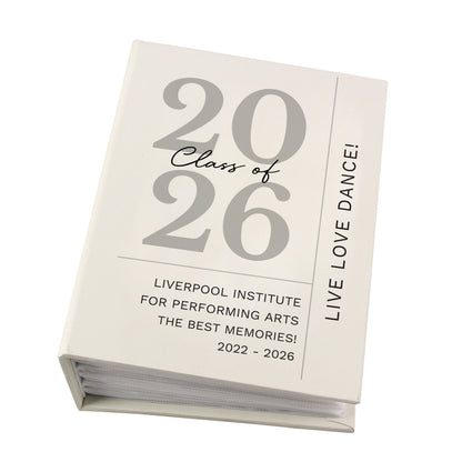 Personalised Class of Graduation 6x4 Photo Album with Sleeves