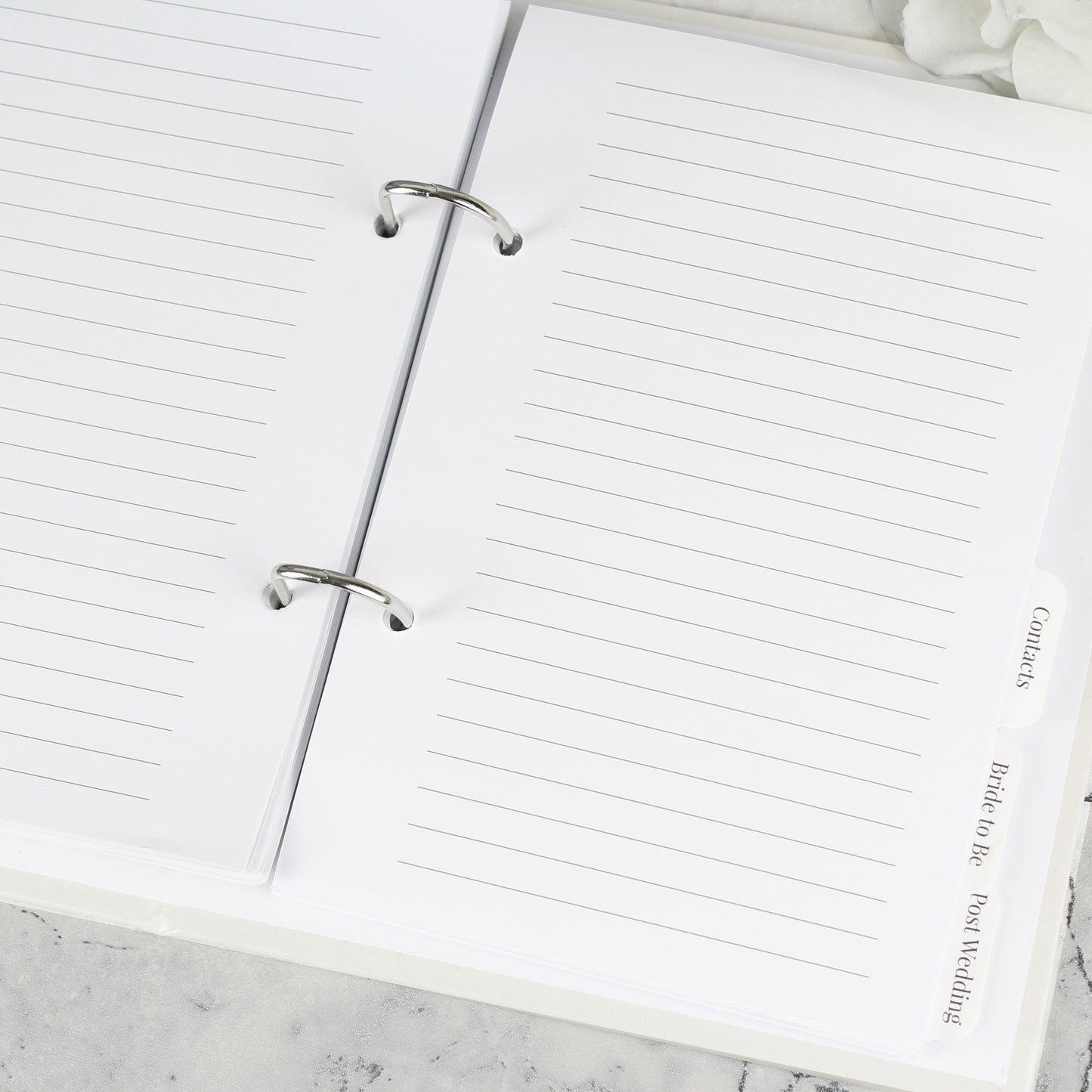 Personalised Floral Wedding Planner