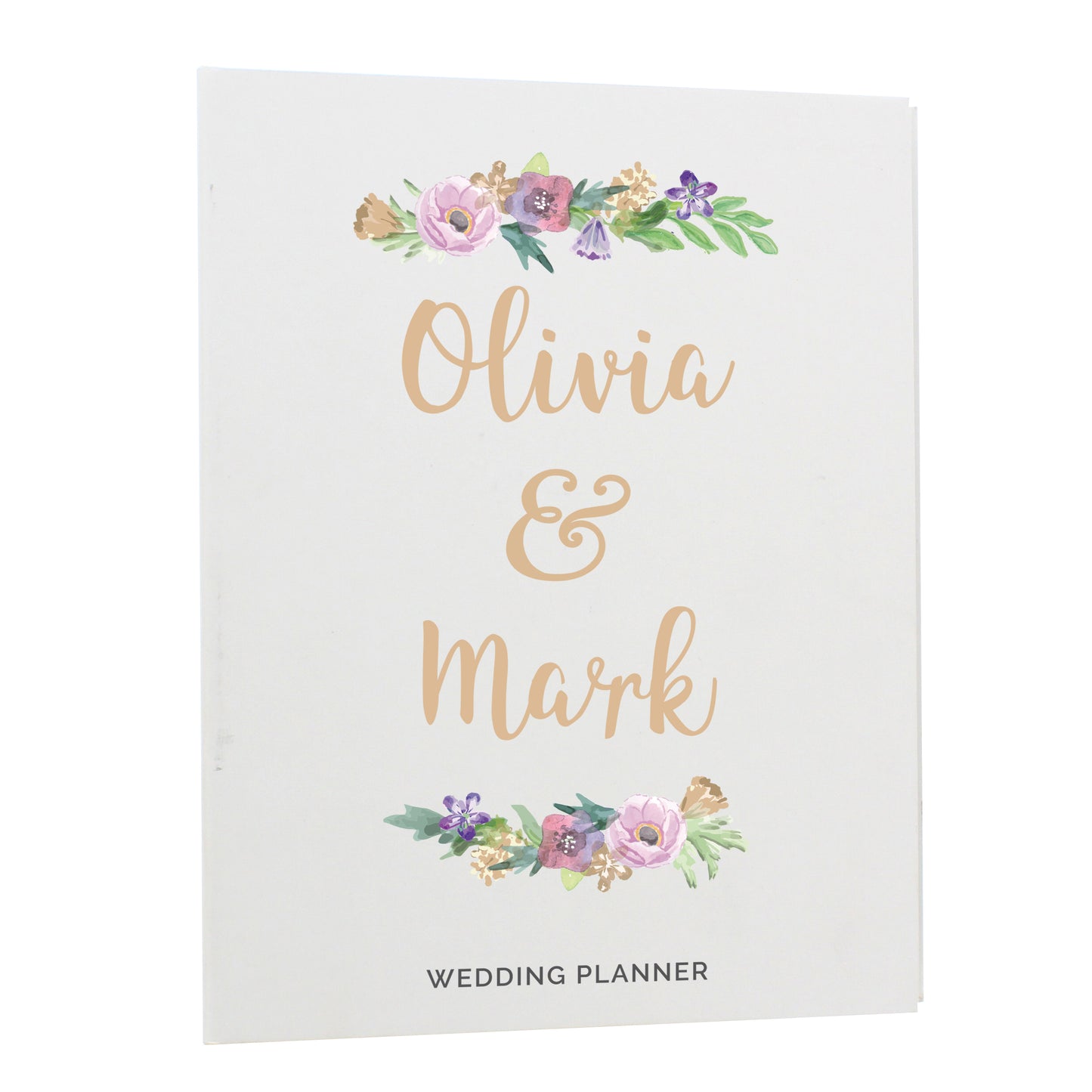 Personalised Floral Wedding Planner