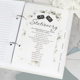 Personalised Floral Wedding Planner