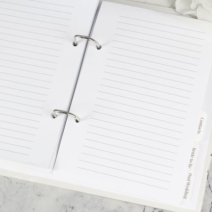 Personalised Happily Ever After Wedding Planner