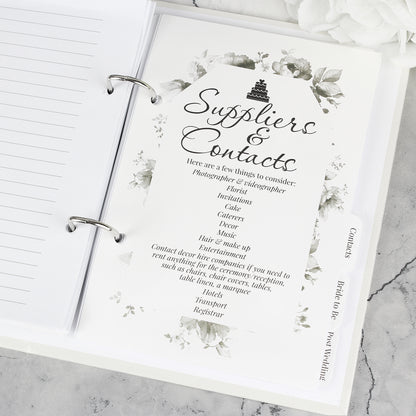 Personalised Happily Ever After Wedding Planner