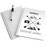 Personalised Adventure A5 Notebook