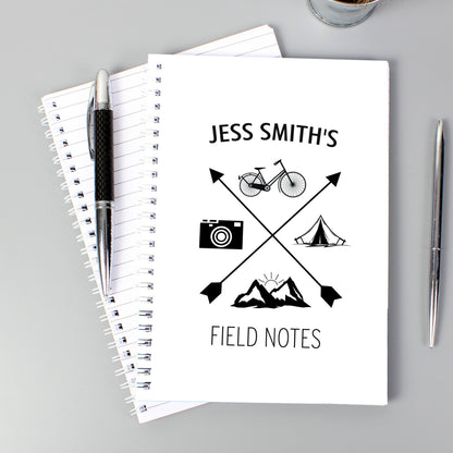 Personalised Adventure A5 Notebook