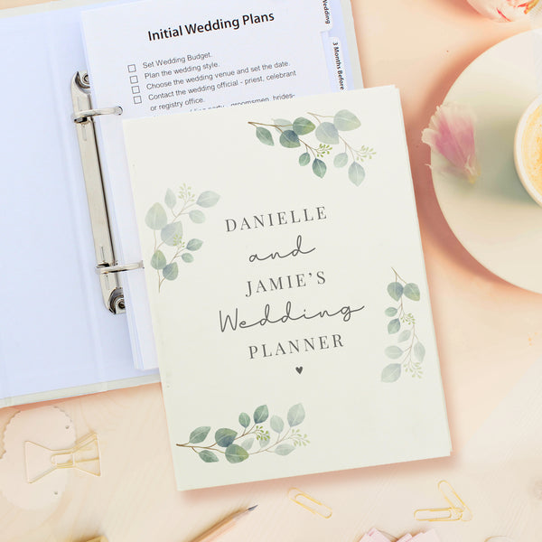 Personalised Wedding Planner Books