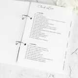Personalised Photo Upload Wedding Planner