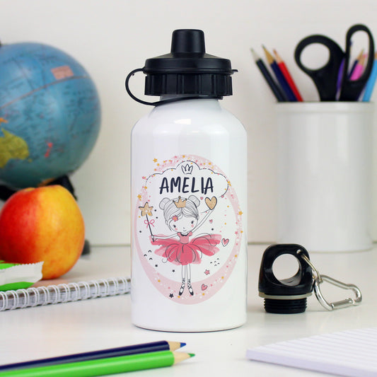 Personalised Princess Ballerina Drinks Bottle
