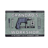 Personalised Workshop Metal Sign