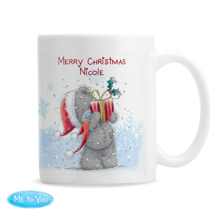 Personalised Me To You Christmas Present Mug