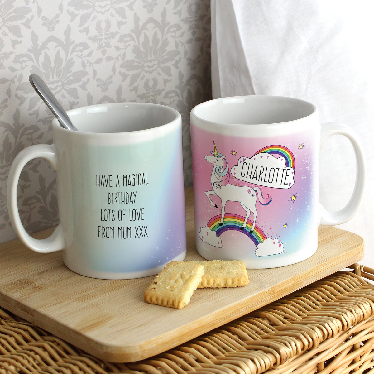 Personalised Unicorn Mug