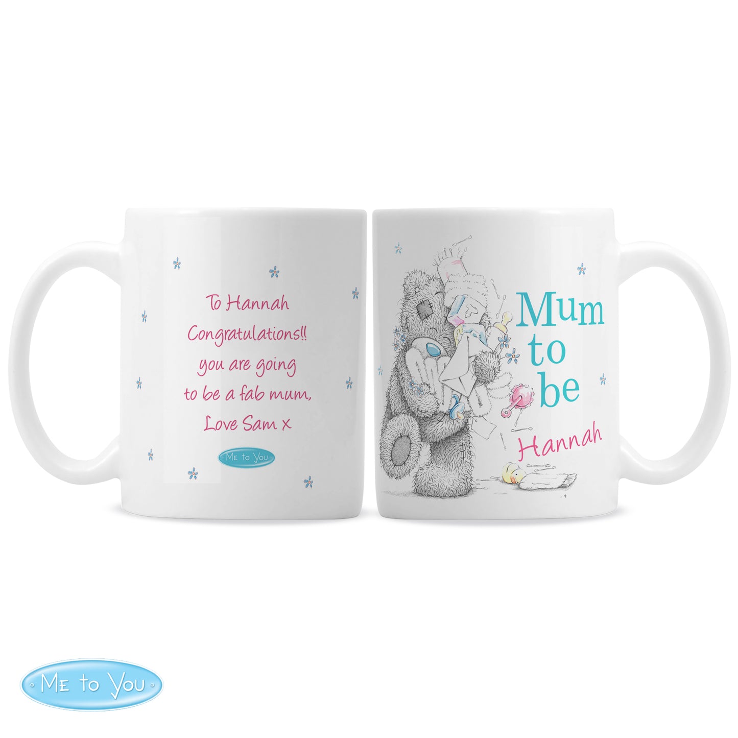 Personalised Me to You Mum to Be Mug