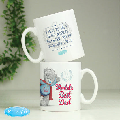 Personalised Me To You Super Hero Mug