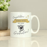 Personalised Gold Star Graduation Mug