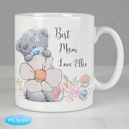 Personalised Me to You Floral Daisy Mug