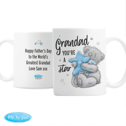 Personalised Me To You Grandad You're A Star Mug