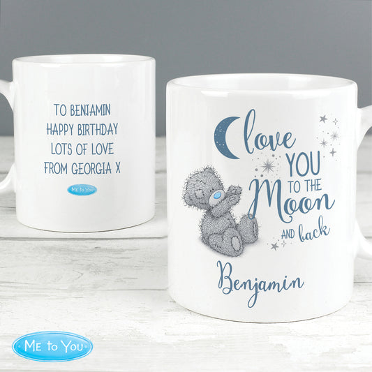 Personalised Me to You 'Love You to the Moon and Back' Mug
