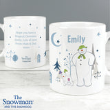 Personalised The Snowman and the Snowdog Mug