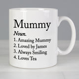 Personalised Dictionary Definition Mug
