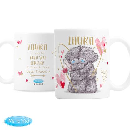 Personalised Me To You Hold You Forever Mug