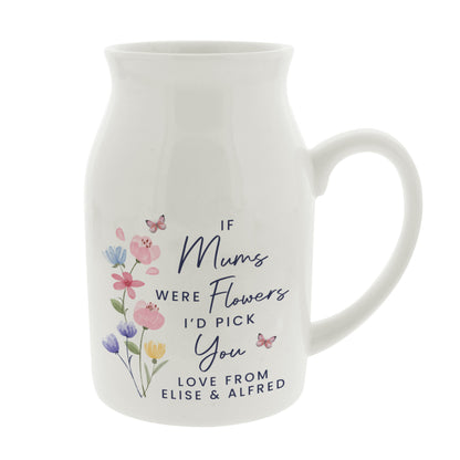 Personalised Id Pick You Jug Vase