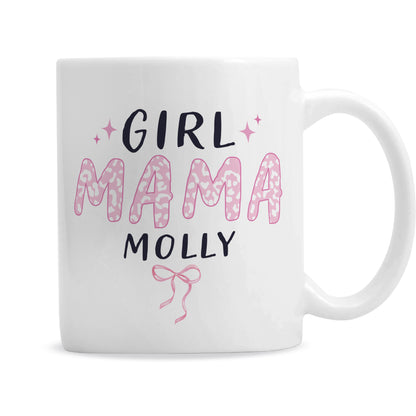 Personalised Girl Mama Mug