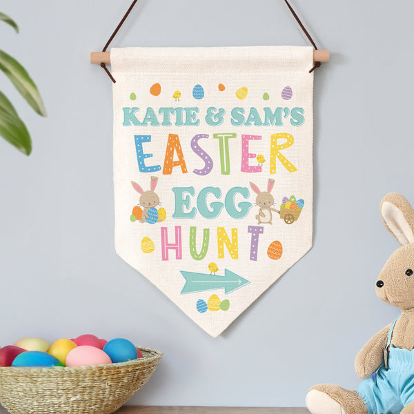 Personalised Easter Egg Hunt Small Wooden Crate | Always Personal