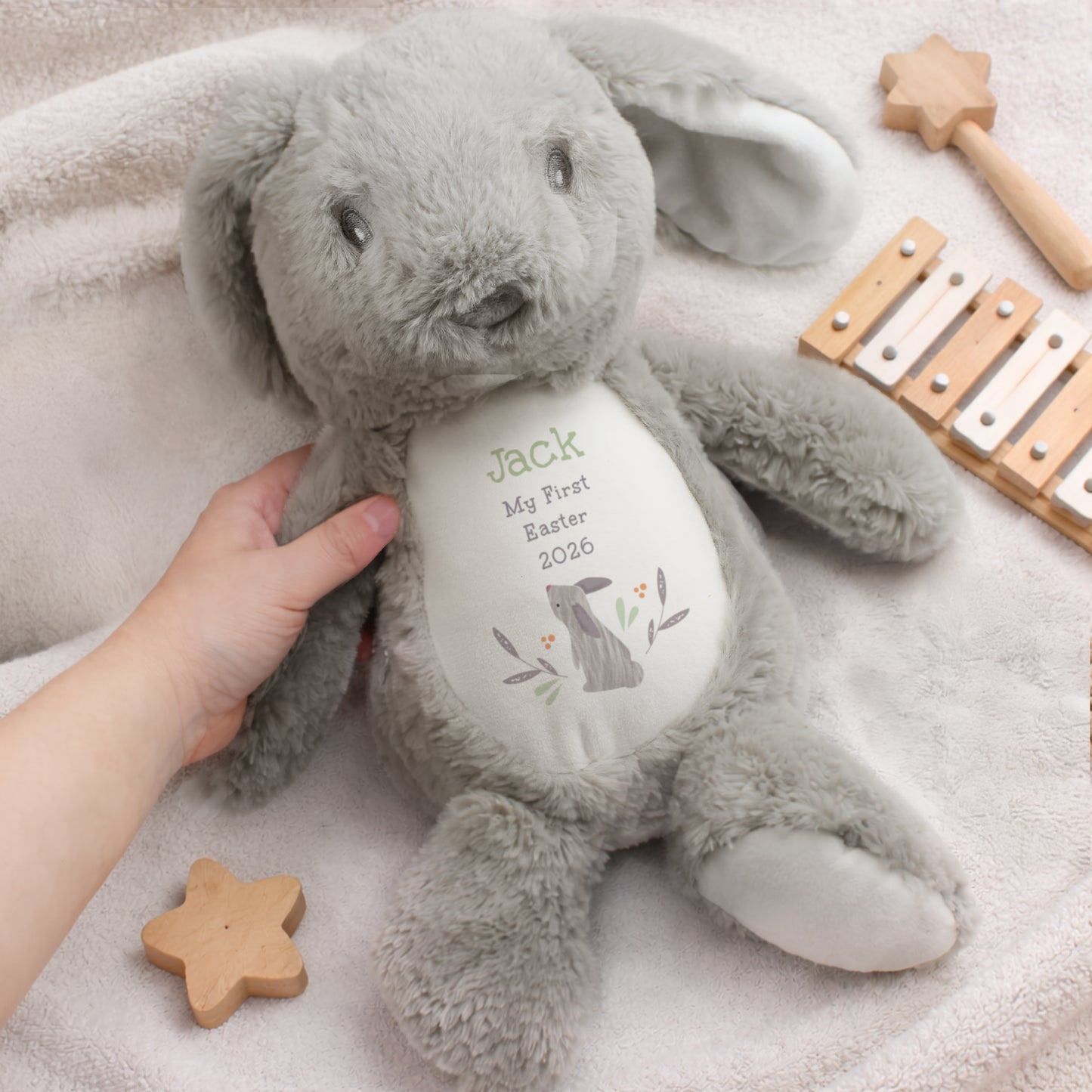 Personalised Spring Bunny