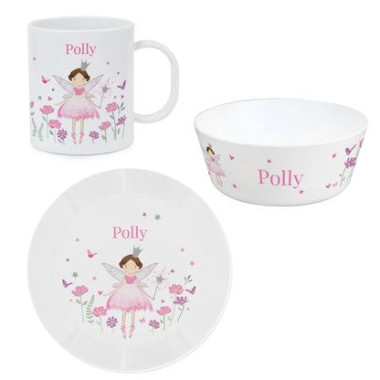 Personalised Fairy Princess Breakfast Set
