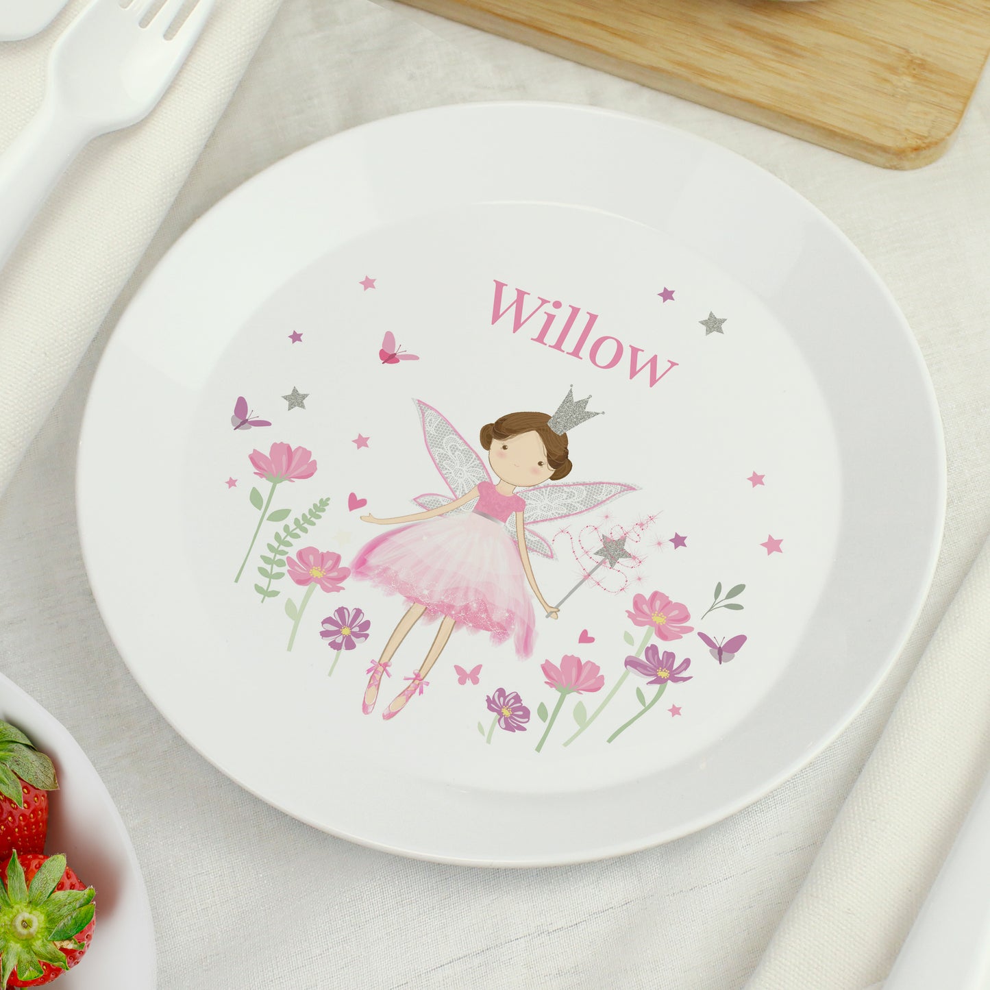 Personalised Fairy Princess Plate