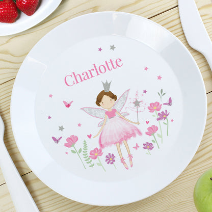 Personalised Fairy Princess Plate