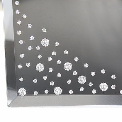 Personalised Diamante Name & Message Glass Trinket Box