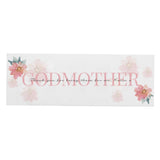 Personalised Floral Sentimental Wooden Mantel Decoration