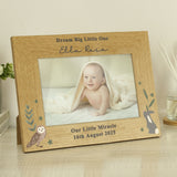 Personalised Woodland Animals 6x4 Photo Frame