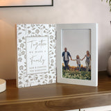 Personalised Family Wooden Hinged 6x4 Photo Frame