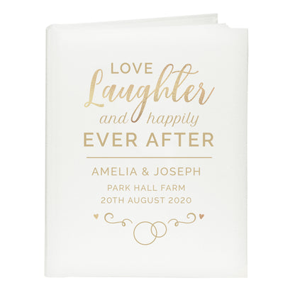Personalised Happily Ever After Traditional Photo Album