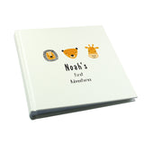Personalised Scandi Safari Animals Square Photo Album
