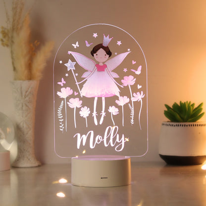 Personalised Fairy Princess LED Colour Changing Light