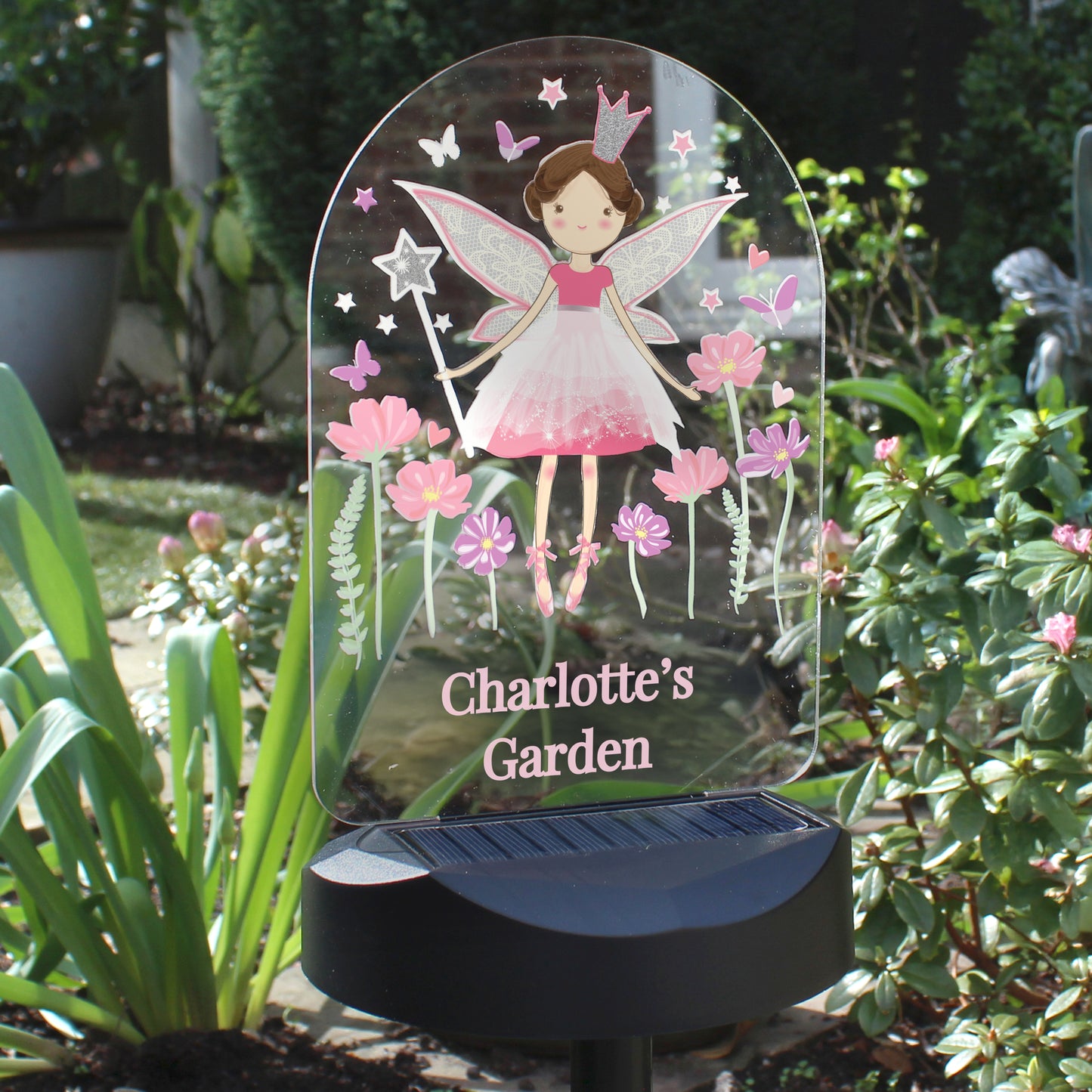 Personalised Fairy Princess Solar Light