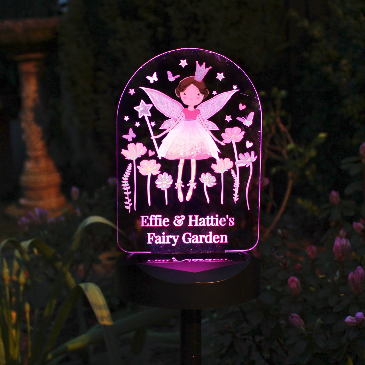 Personalised Fairy Princess Solar Light