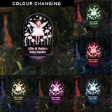 Personalised Fairy Princess Solar Light