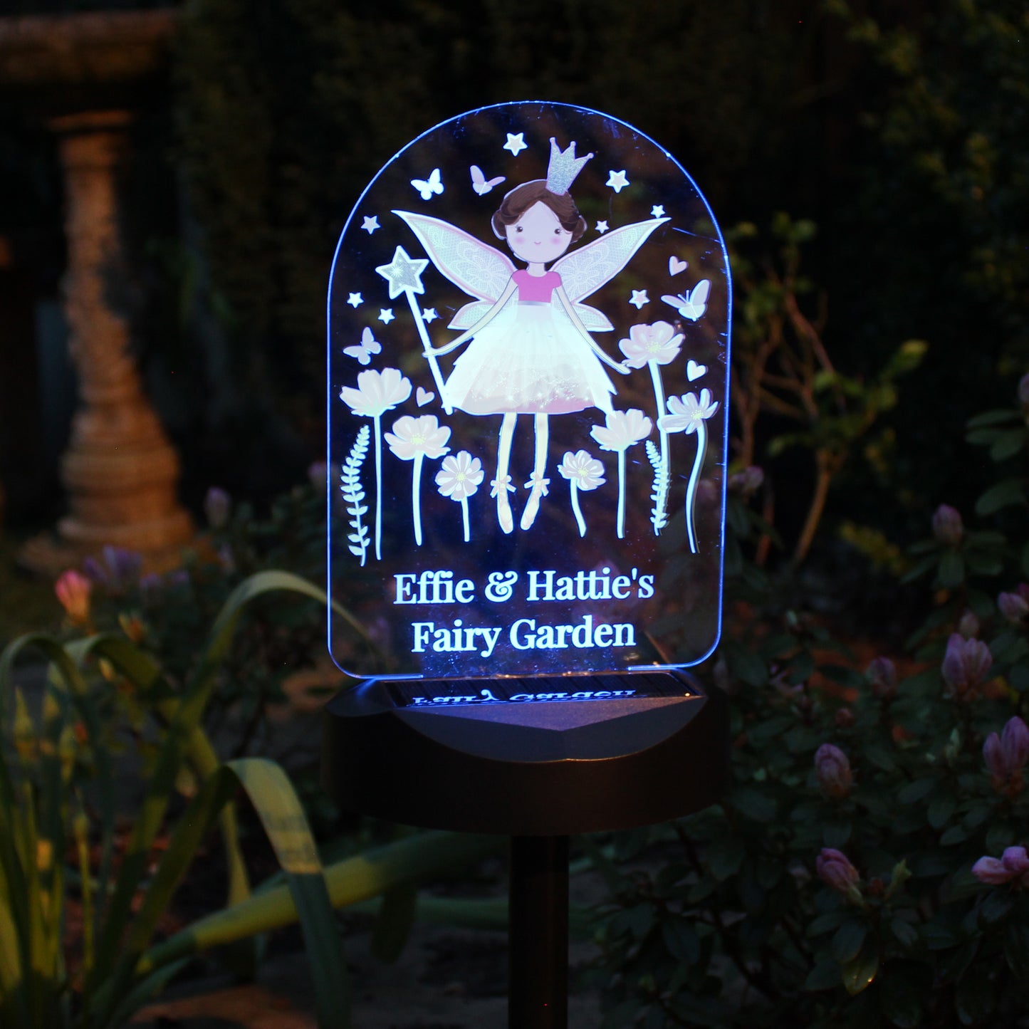 Personalised Fairy Princess Solar Light