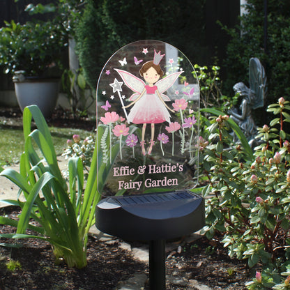Personalised Fairy Princess Solar Light